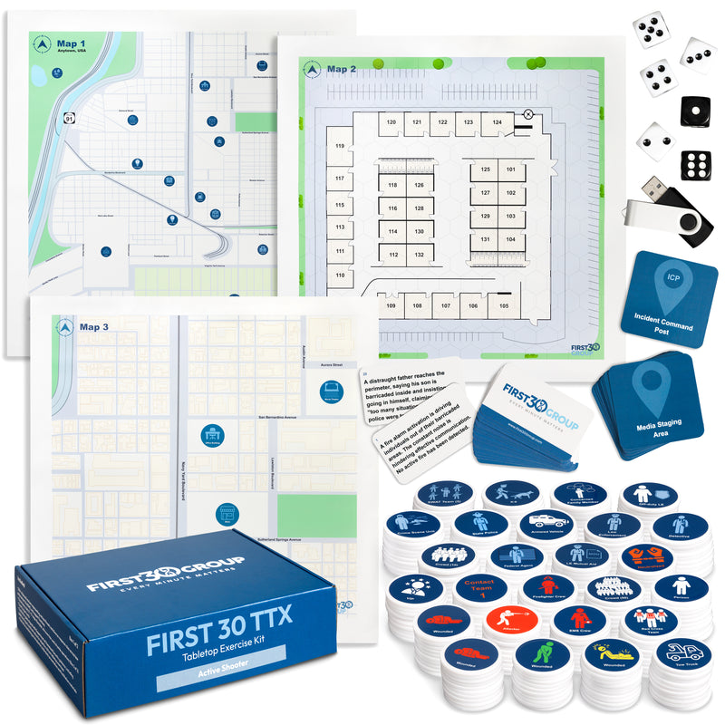 Active Shooter Tabletop Exercise Kit (without maps)